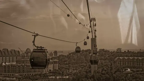 Sentosa Cable Car (4)